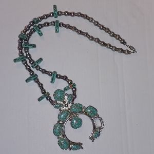 CLOSET BOGO 1/2OFF* Navajo Squash Blossom Necklace